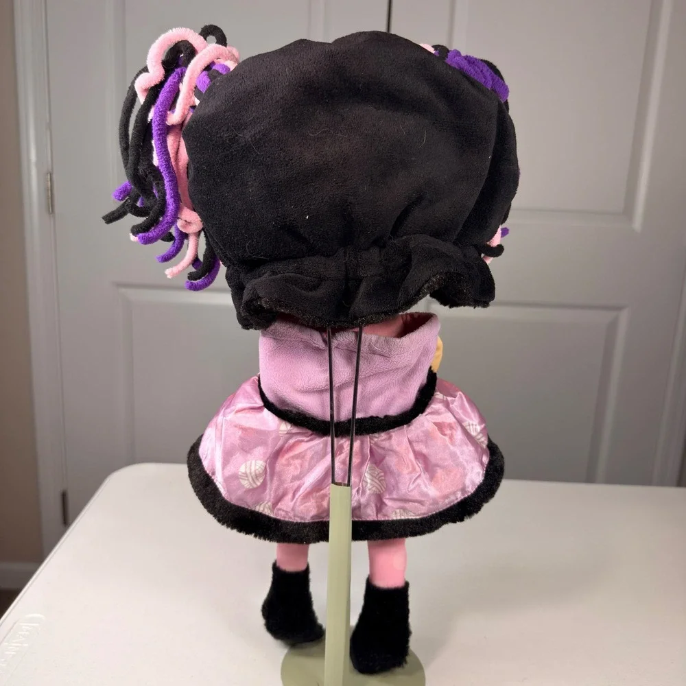 Flip Zee Girls Kitty Cat Zuri 2 in 1 Transformation Plush Doll Purple Pink 19